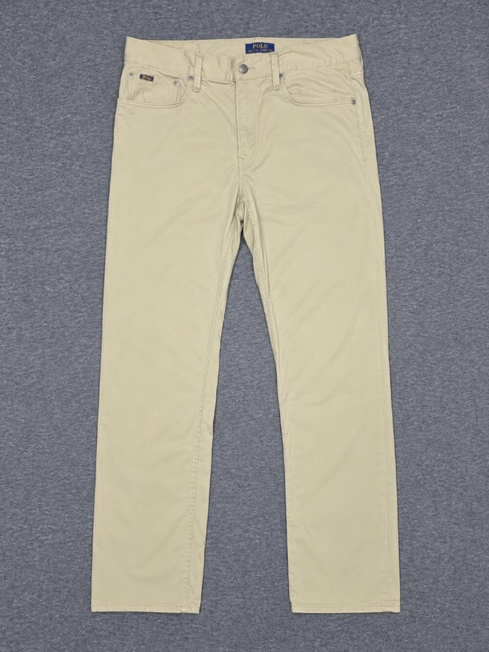 Polo Ralph Lauren Men's Stretch Straight Fit Pants 33x32 Khaki